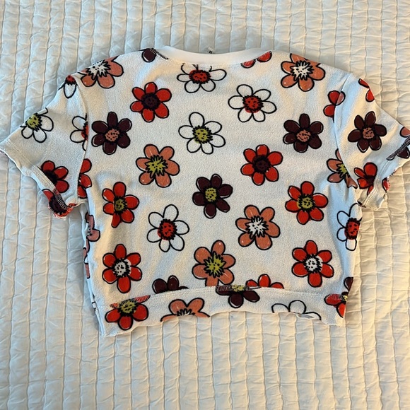 Miaou Flower “Frida” Crop Top - Picture 2 of 4